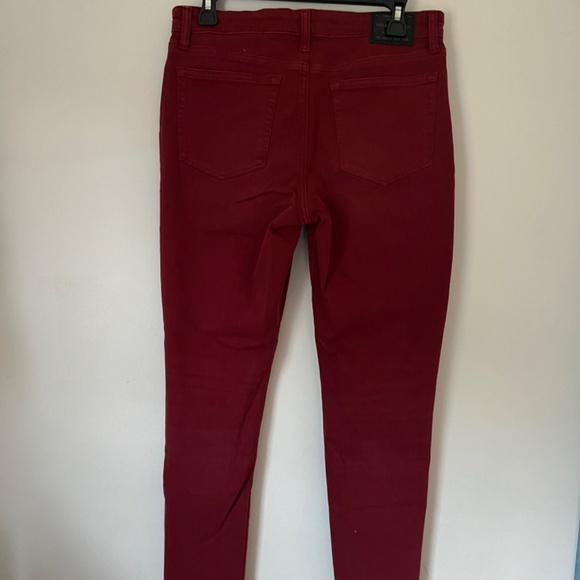Lucky Brand Ava Skinny Red Pants 10/30 - Picture 4 of 6